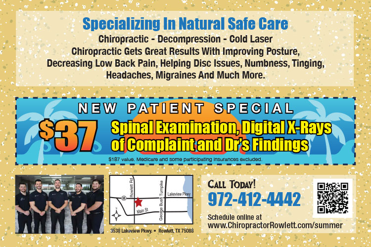Chiropractic Rowlett TX Summer Chiropractic Rowlett TX Summer